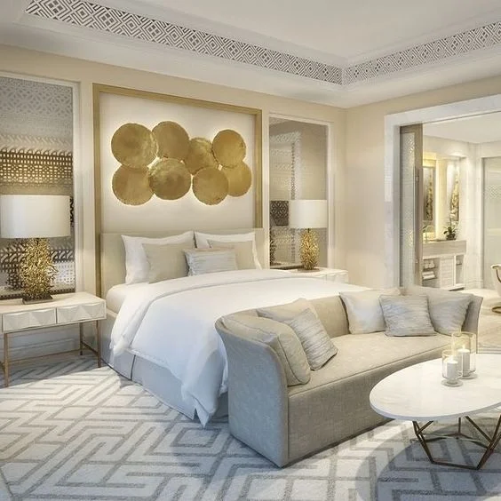 Luxury 2024 gold bedroom